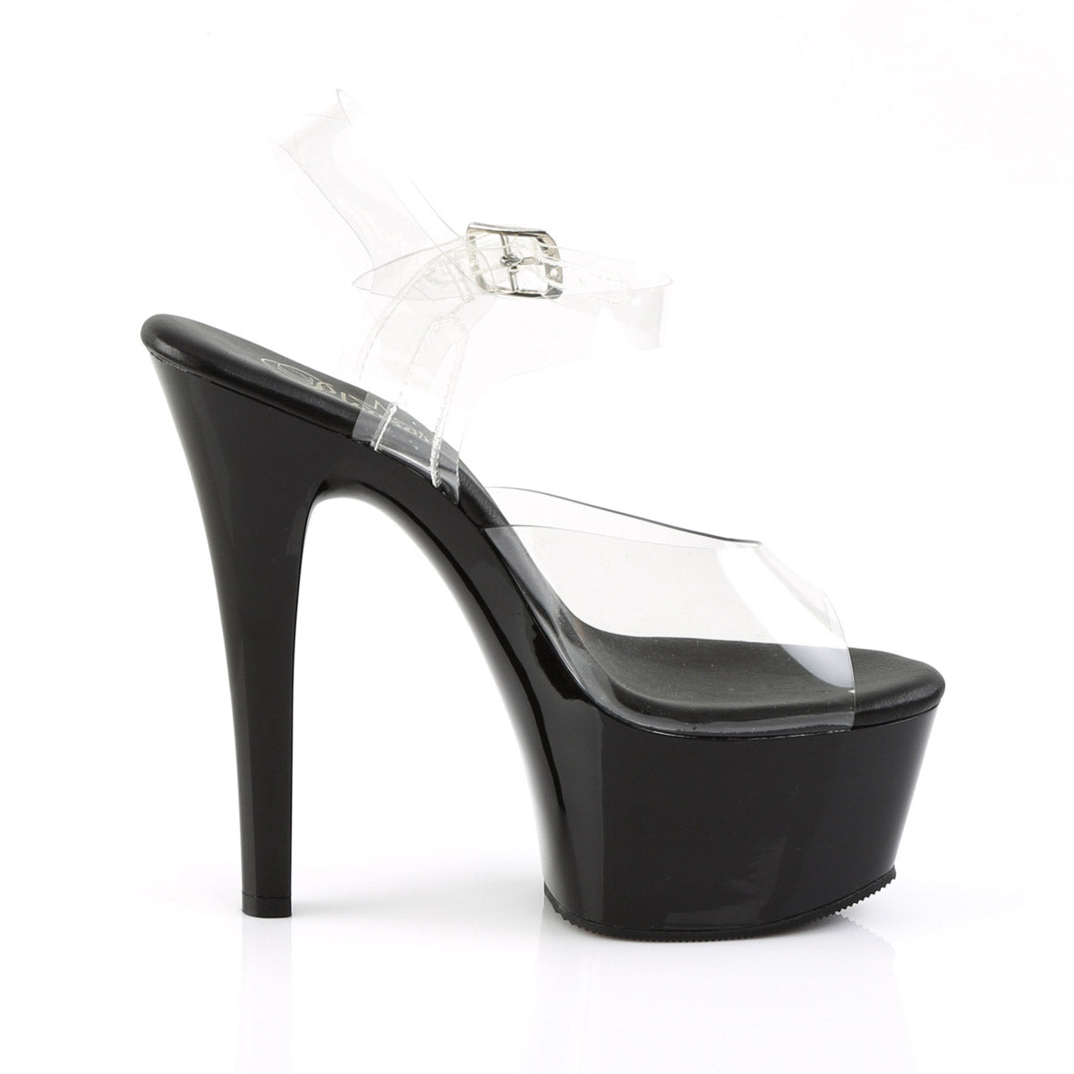 6" Heel, 2 1/4" Pf Vegan Friendly Ankle Strap Sandal Pleaser Pleaser ASPIRE/608