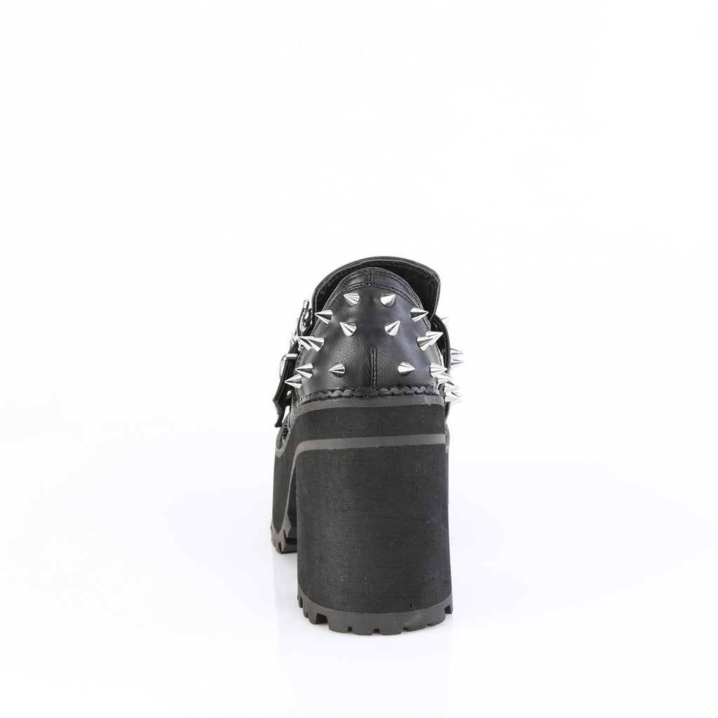 4 3/4" Heel, 2 1/4" Pf Loafer Pleaser Demonia ASSAULT/38