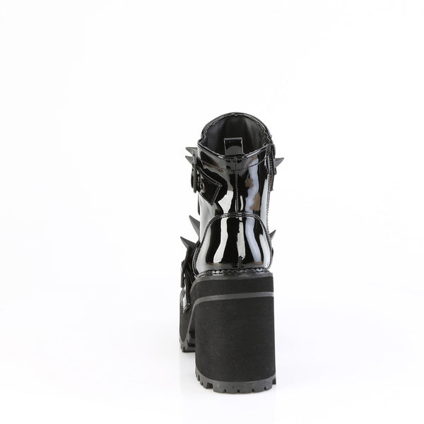 4 3/4" Heel, 2 1/4" Pf Ankle Boot, Inside Zip Pleaser Demonia ASSAULT/72