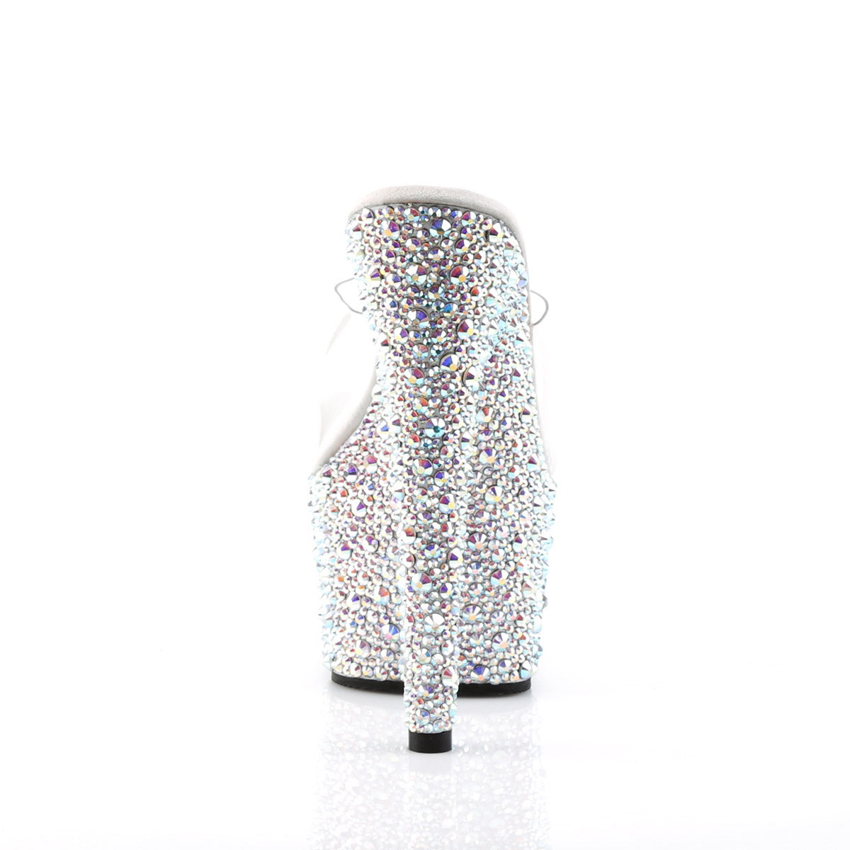 Bling Bling Rhinestone Platforms Mule Sexy Stripper High Heels Shoes Pleaser Pleaser BEJEWELED/701MS