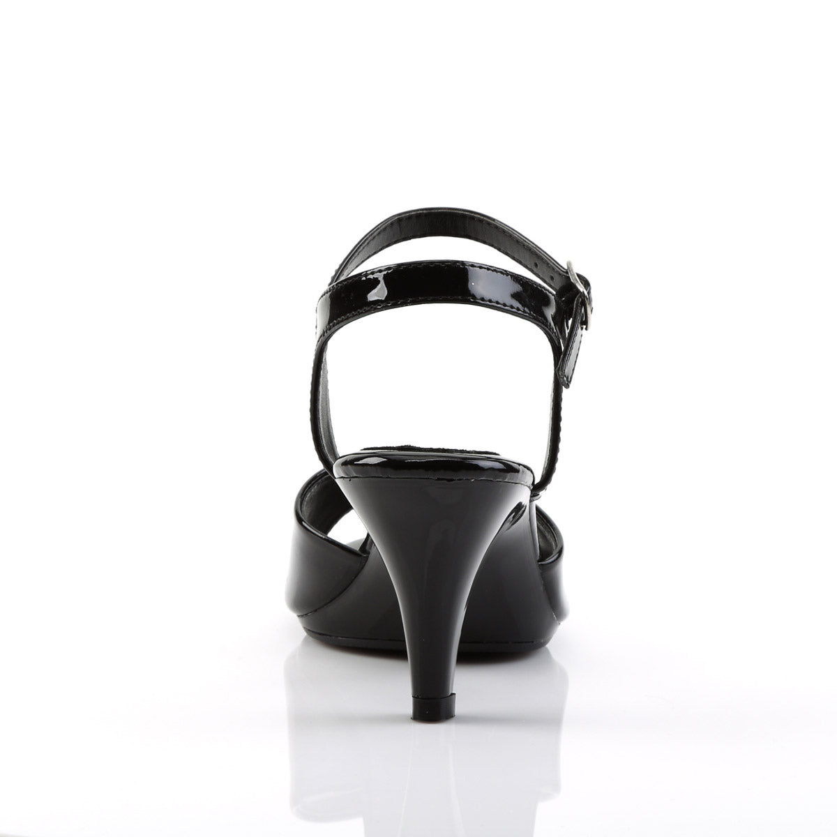 Sexy Casual Clear Upper Open Toe Sandal Ankle Strap High Heels Shoes Pleaser Fabulicious BELLE/309