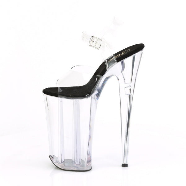 10" Heel, 6 1/4" Pf Ankle Strap Sandal Pleaser Pleaser BEY008/C/B/C