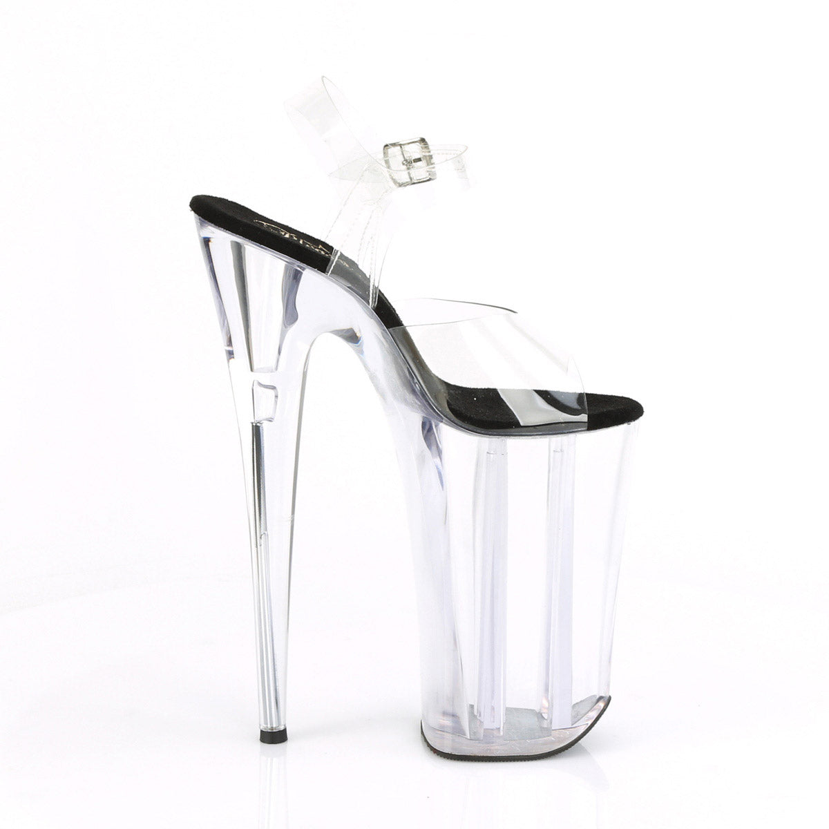 10" Heel, 6 1/4" Pf Ankle Strap Sandal Pleaser Pleaser BEY008/C/B/C