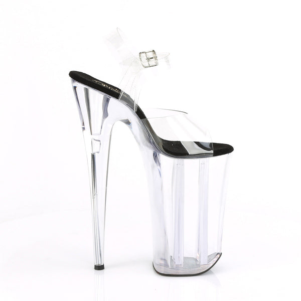 10" Heel, 6 1/4" Pf Ankle Strap Sandal Pleaser Pleaser BEY008/C/B/C