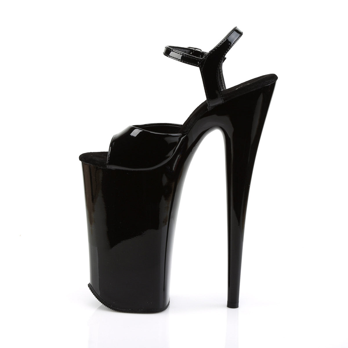 10" Heel, 6 1/4" PF Ankle Strap Sandal Pleaser Pleaser BEYOND/009