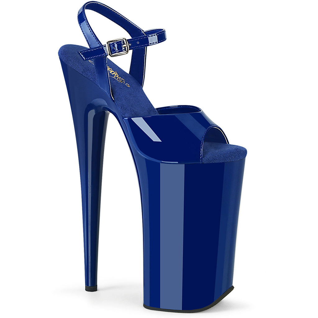 10" Heel, 6 1/4" Pf Ankle Strap Sandal Pleaser Pleaser BEYOND/009