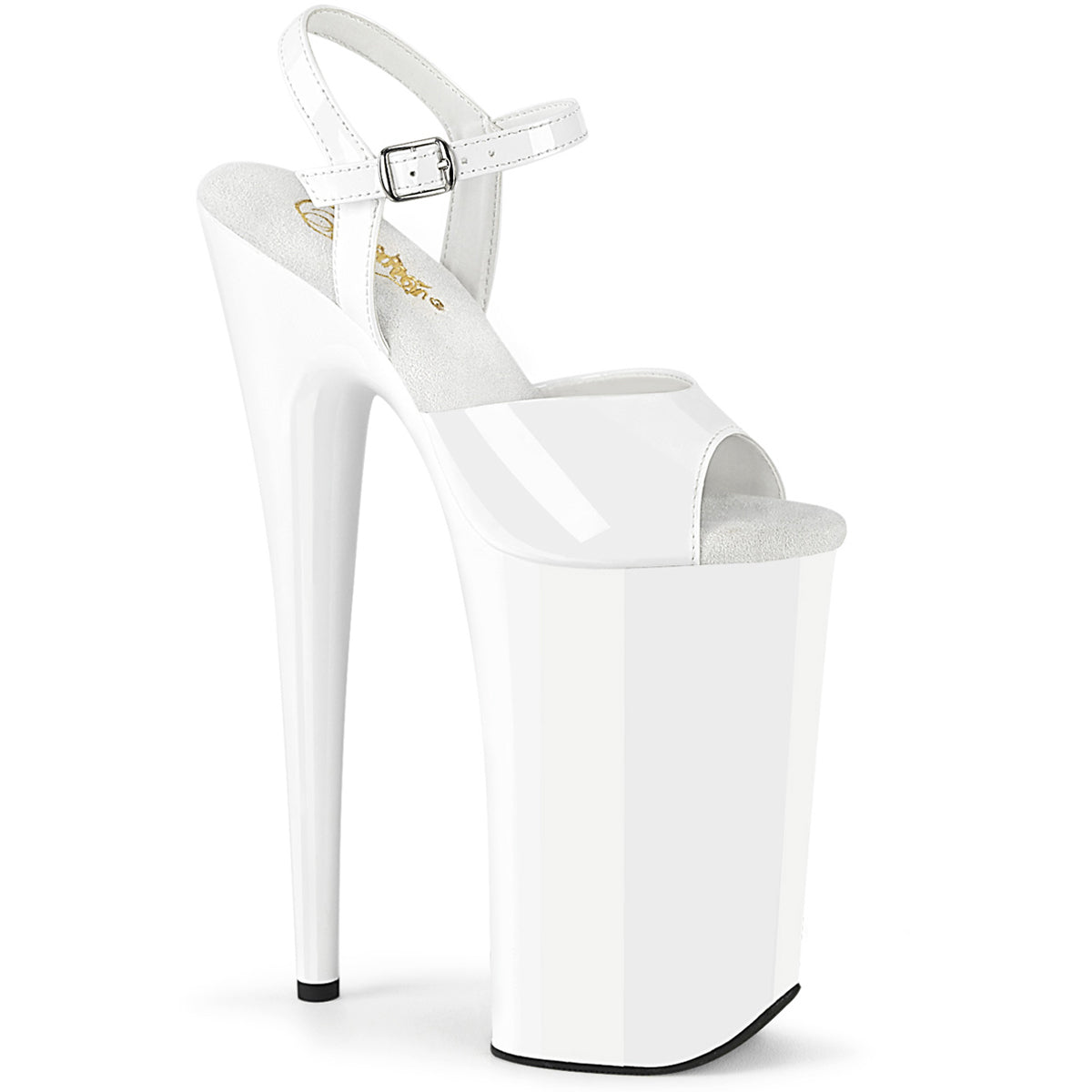 10" Heel, 6 1/4" Pf Ankle Strap Sandal Pleaser Pleaser BEYOND/009