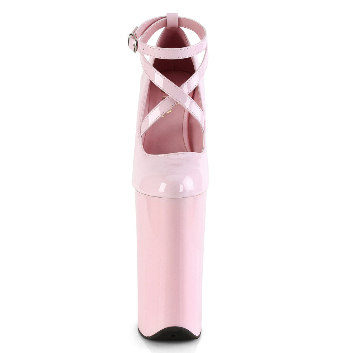 10" Heel, 6 1/4" PF Criss-Cross Ankle Strap Pump Secondary image
