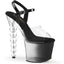7" Heel, 2 3/4" Pf Ankle Strap Sandal Pleaser Pleaser BLISS/708/1BC
