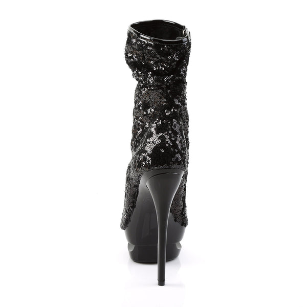 Sexy Glitter Booties Rhinestone Platform Stiletto High Heels Shoes Pleaser Pleaser BLONDIE/R/1008