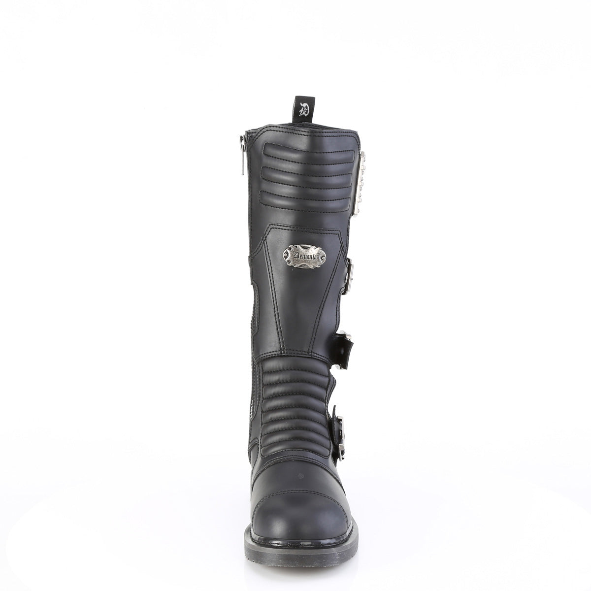 1 1/4" Heel 20 Eyelet Knee High Combat Boot, Side Zip Secondary image