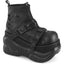 3" Pf Ankle Boot, Back Zip Pleaser Demonia BOXER/60