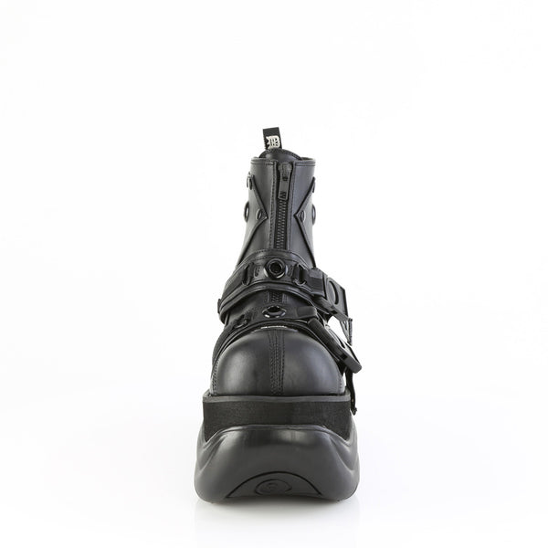 3" Pf Ankle Boot, Back Zip Pleaser Demonia BOXER/60