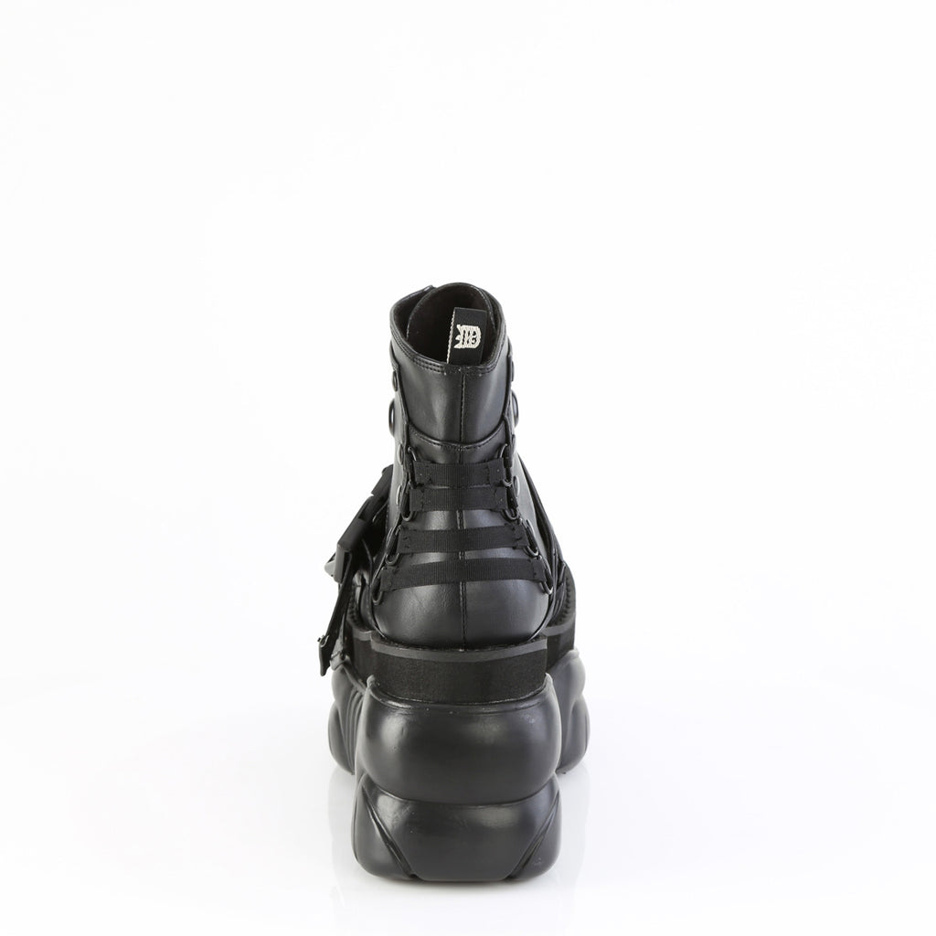 3" Pf Ankle Boot, Back Zip Pleaser Demonia BOXER/60