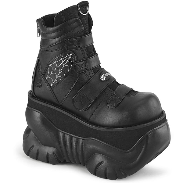 3" Pf Ankle Boot, Back Zip Pleaser Demonia BOXER/70