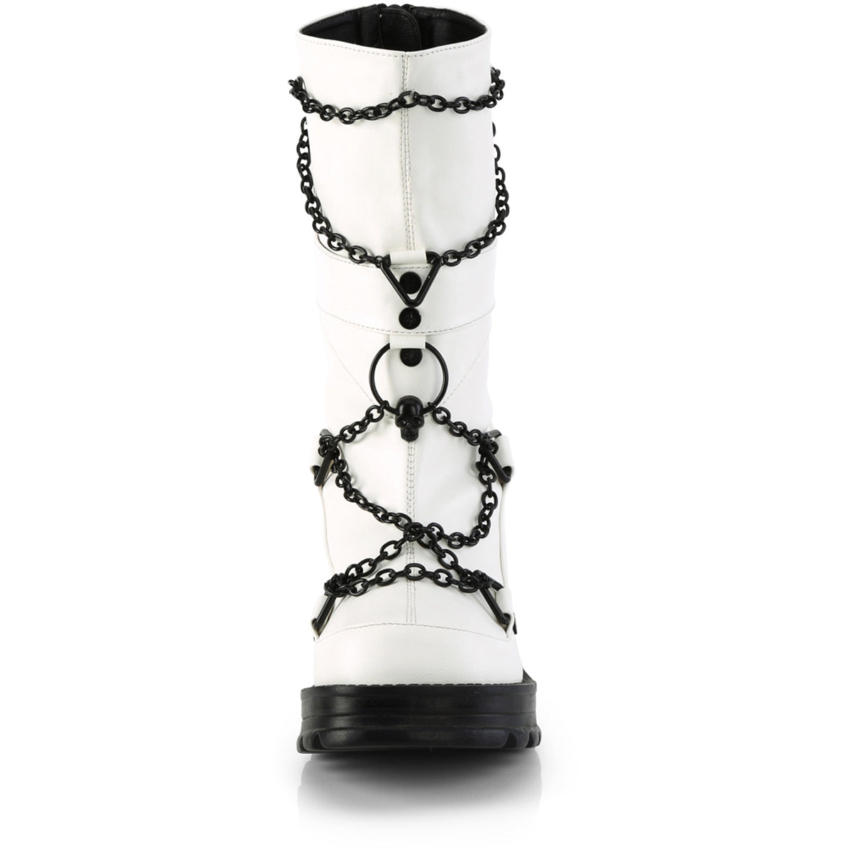 2 3/4" Heel, 1" Platform Mid-Calf Boot, Back Zip Secondary image