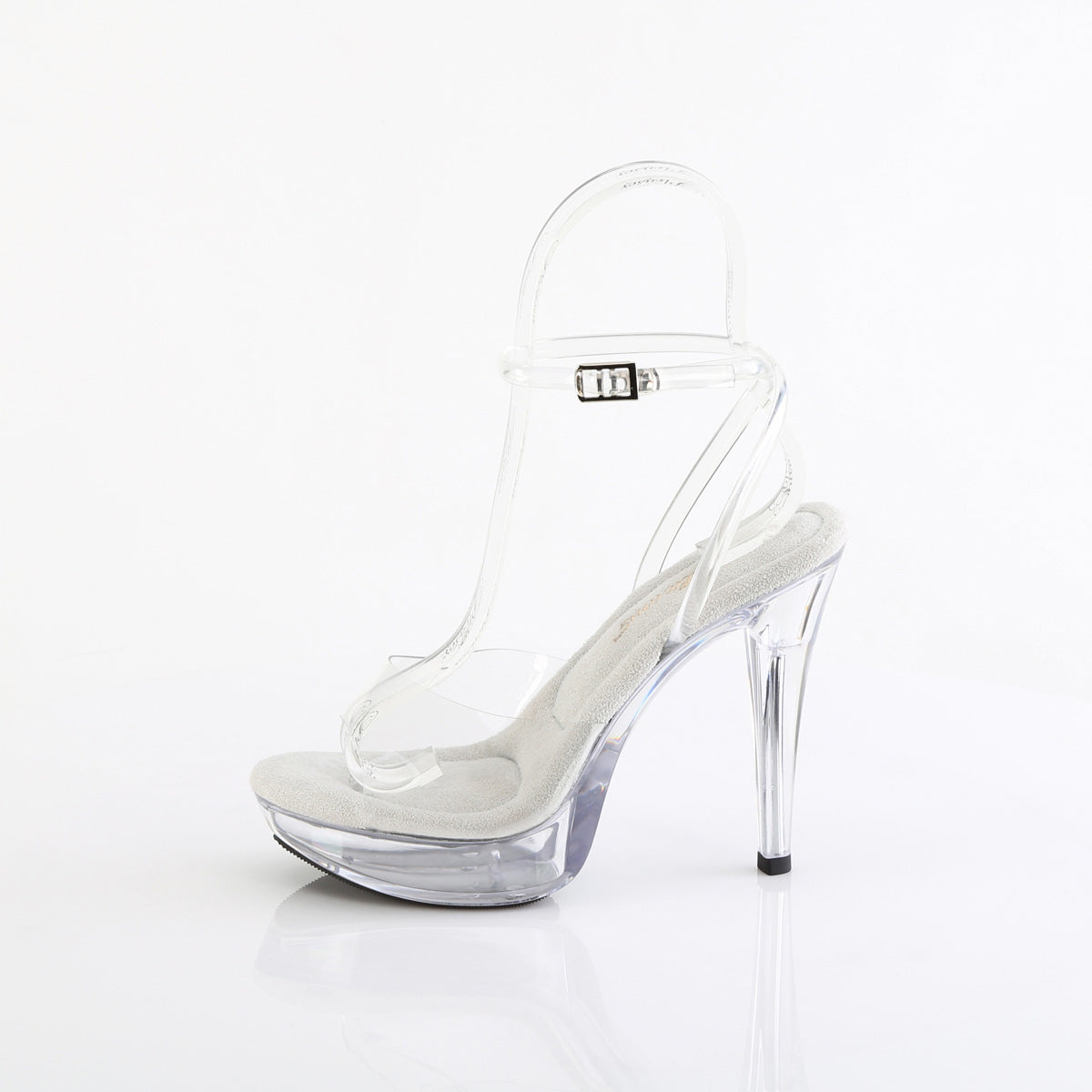 5" Heel, 1" Pf Wrap Around Ankle Strap Sandal Pleaser Fabulicious COCKTAIL/506