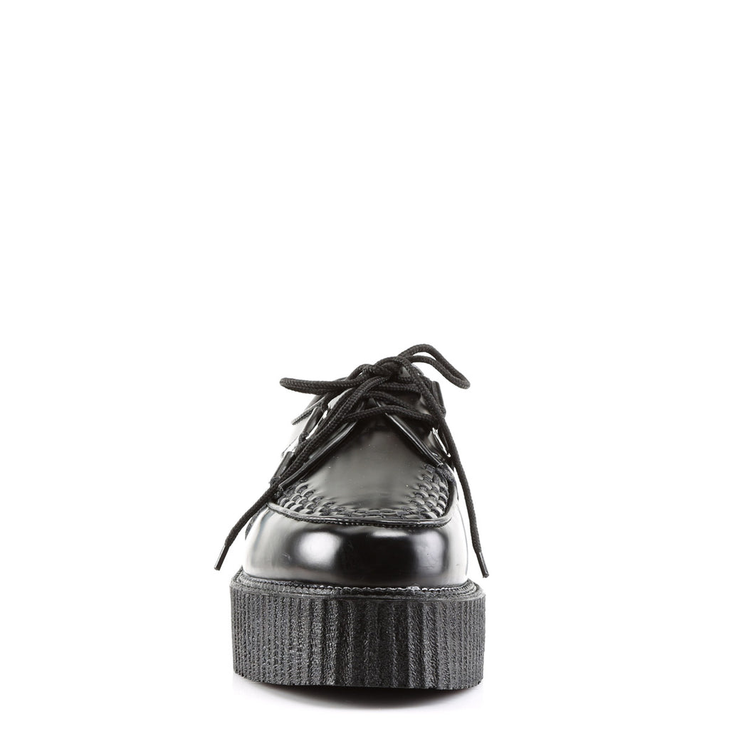 Goth Punk Rockabilly Leather Creeper Platform Boots Boat Shoes Pleaser Demonia CREEPER/402