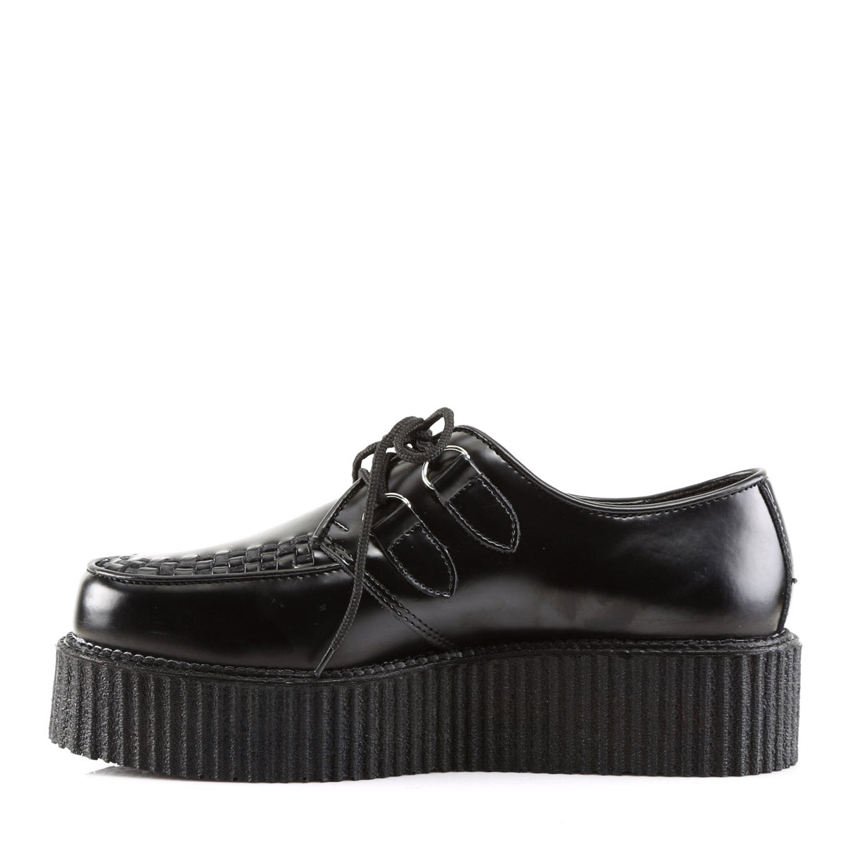 Goth Punk Rockabilly Leather Creeper Platform Boots Boat Shoes Pleaser Demonia CREEPER/402