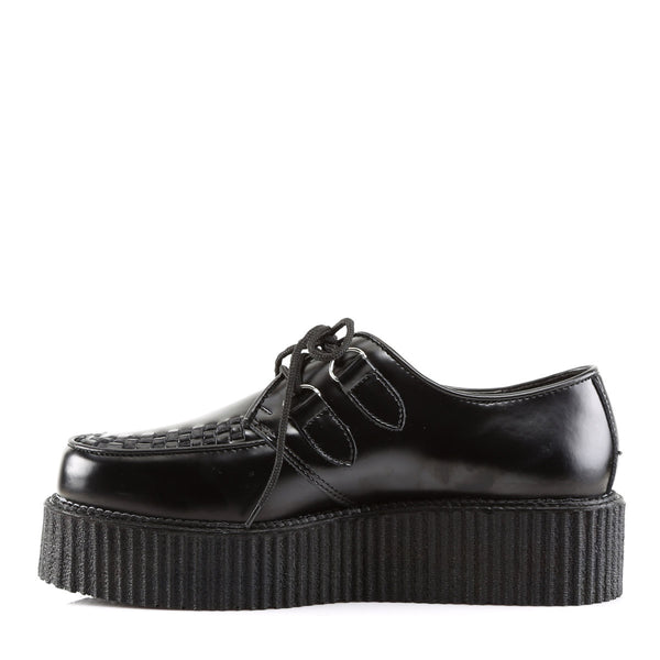 Goth Punk Rockabilly Leather Creeper Platform Boots Boat Shoes Pleaser Demonia CREEPER/402