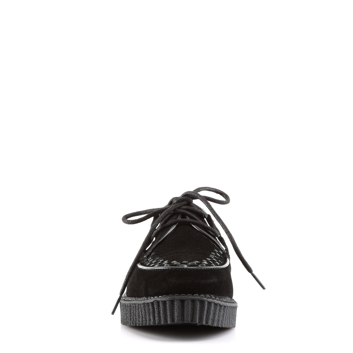 Gothic Rockabilly Punk Suede Lace Up Creeper Boots Boat Shoes Secondary image