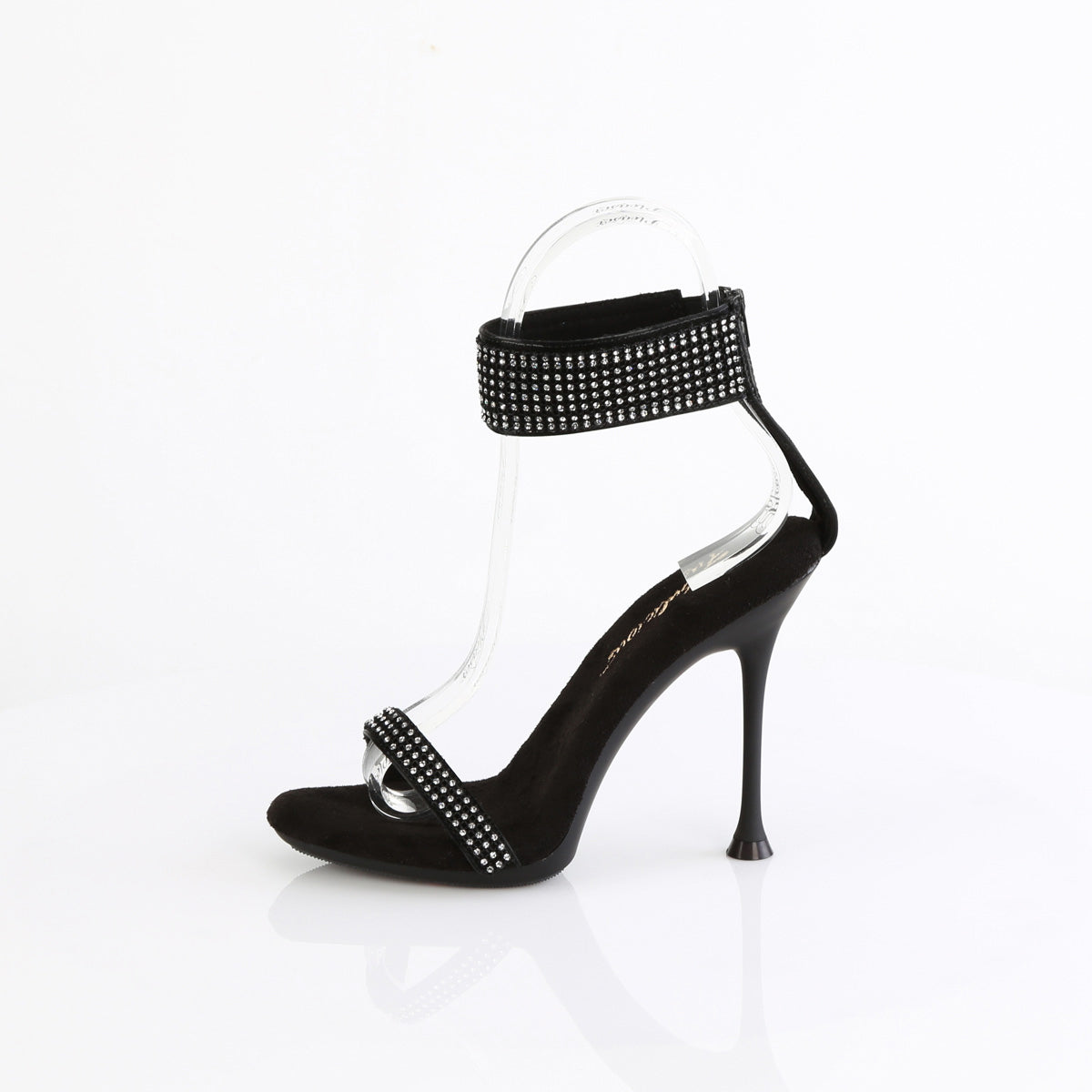 4 1/2" Heel, 2/5" Pf Ankle Strap Sandal W/Rs Pleaser Fabulicious CUPID/440
