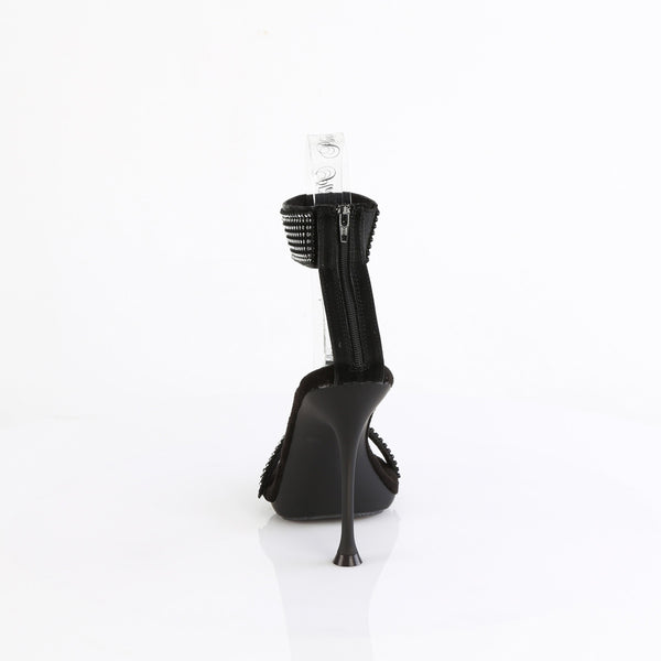 4 1/2" Heel, 2/5" Pf Ankle Strap Sandal W/Rs Pleaser Fabulicious CUPID/440