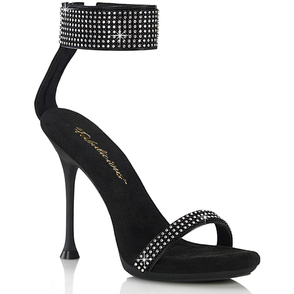4 1/2" Heel, 2/5" Pf Ankle Strap Sandal W/Rs Pleaser Fabulicious CUPID/440