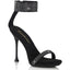 4 1/2" Heel, 2/5" Pf Ankle Strap Sandal W/Rs Pleaser Fabulicious CUPID/440