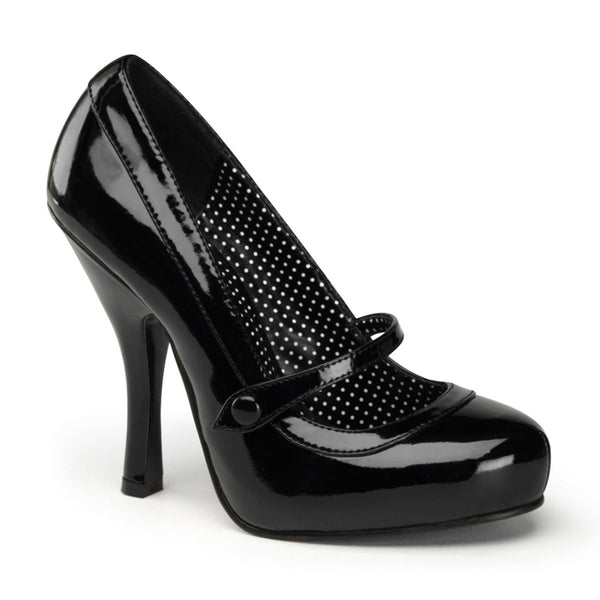 Sexy Polka Dot Lined Hidden Platform Mary Jane Pump High Heels Shoes Pleaser Pin Up Couture CUTIEPIE/02