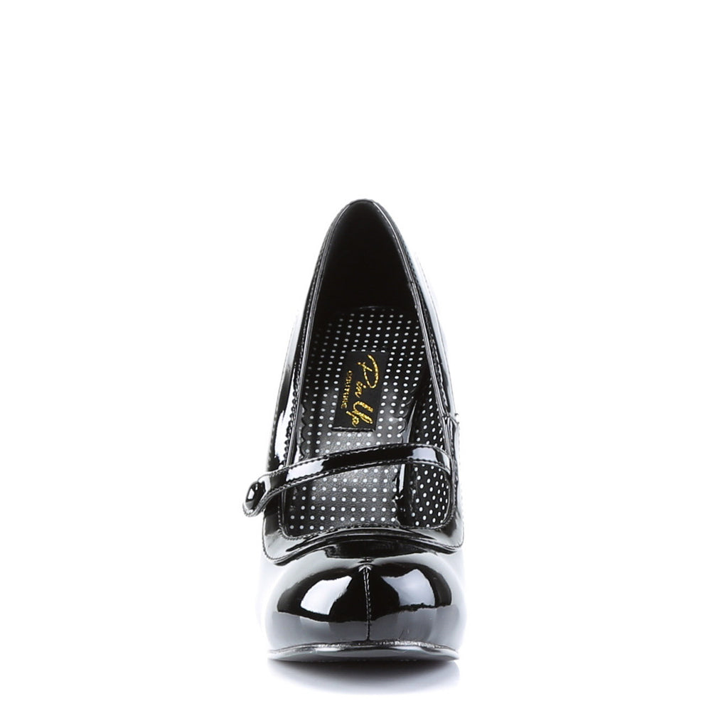 Sexy Polka Dot Lined Hidden Platform Mary Jane Pump High Heels Shoes Pleaser Pin Up Couture CUTIEPIE/02