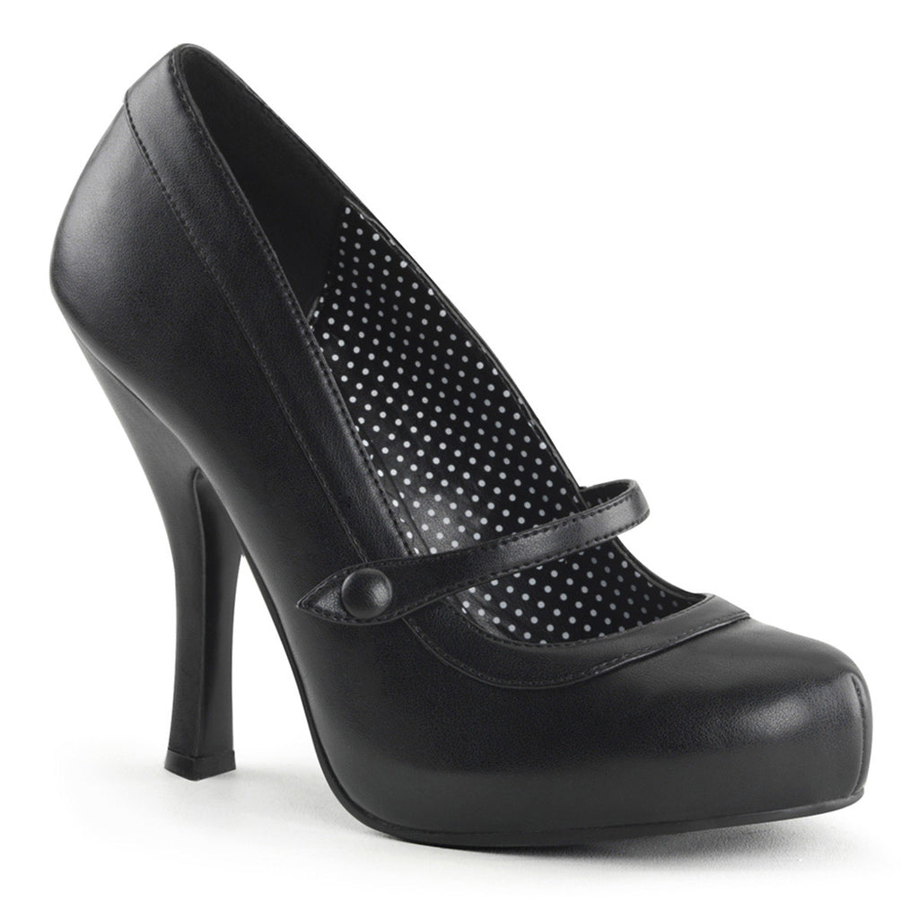 Sexy Polka Dot Lined Hidden Platform Mary Jane Pump High Heels Shoes Pleaser Pin Up Couture CUTIEPIE/02