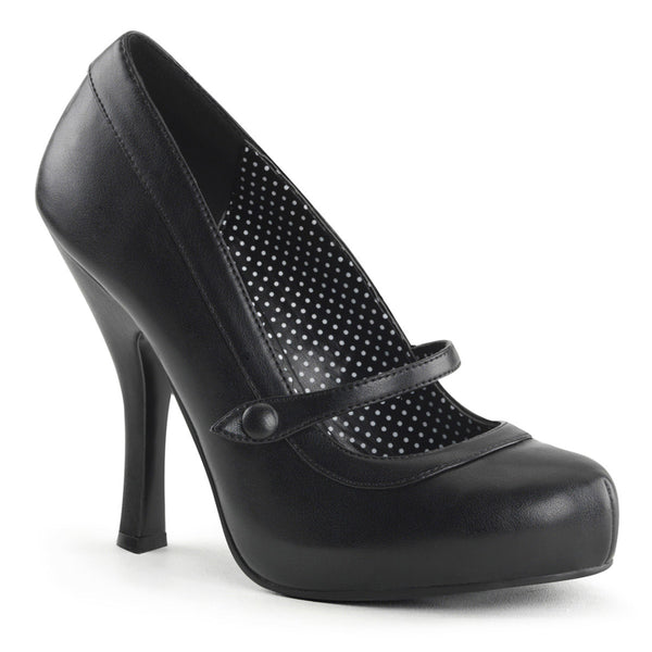 Sexy Polka Dot Lined Hidden Platform Mary Jane Pump High Heels Shoes Pleaser Pin Up Couture CUTIEPIE/02