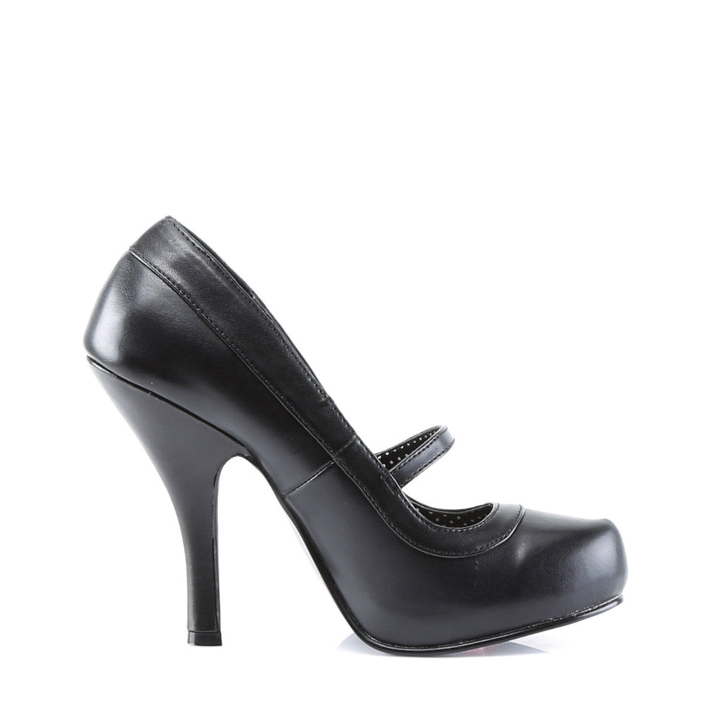 Sexy Polka Dot Lined Hidden Platform Mary Jane Pump High Heels Shoes Pleaser Pin Up Couture CUTIEPIE/02