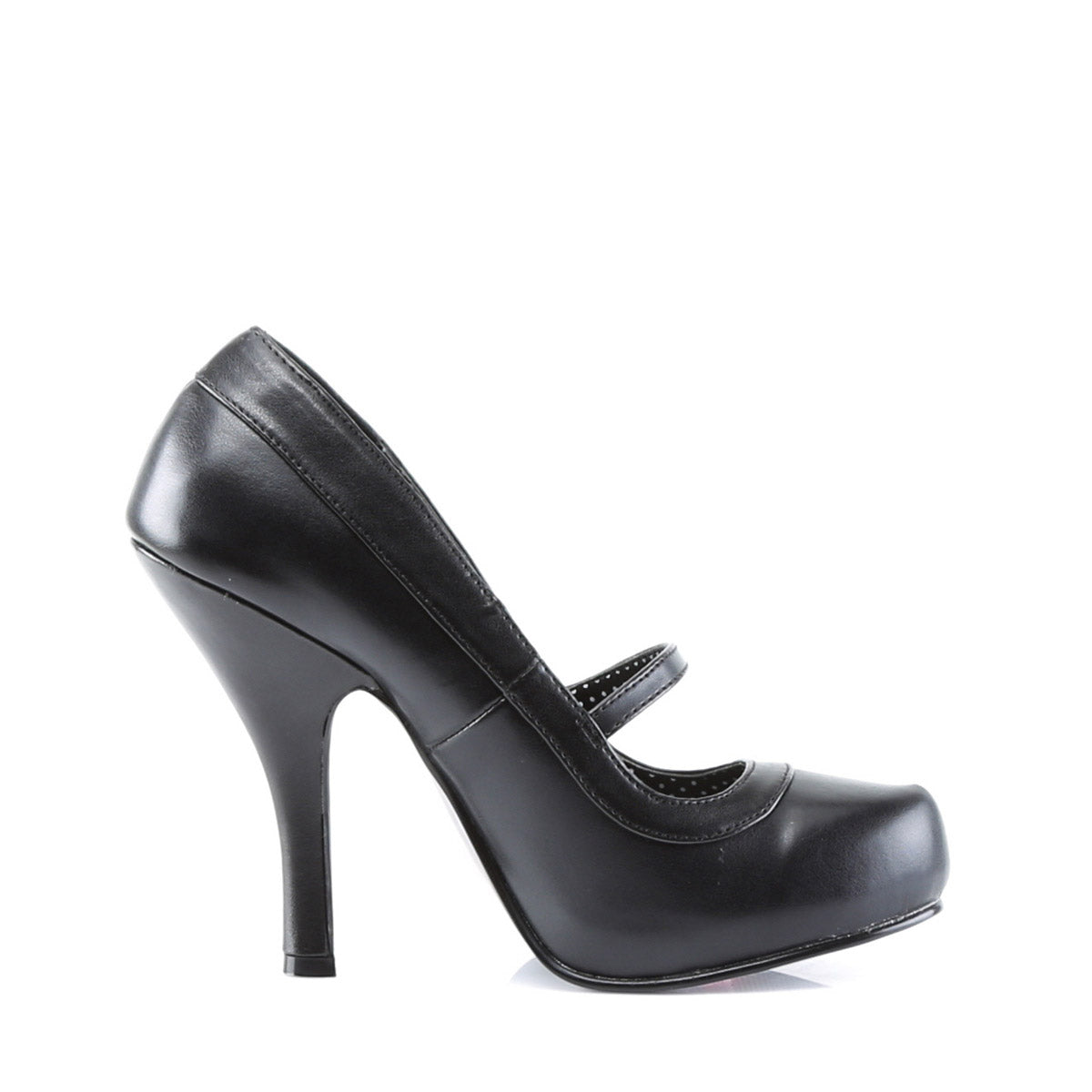 Sexy Polka Dot Lined Hidden Platform Mary Jane Pump High Heels Shoes Pleaser Pin Up Couture CUTIEPIE/02
