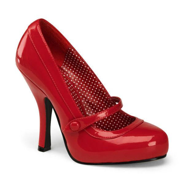 Sexy Polka Dot Lined Hidden Platform Mary Jane Pump High Heels Shoes Pleaser Pin Up Couture CUTIEPIE/02