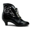 Sexy Lace Victorian Ankle Booties Pioneer No Zip Kitten Heels Shoes Pleaser Funtasma DAME/05