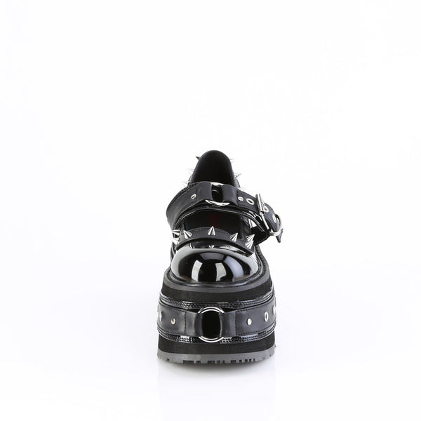 3 1/2" Pf Lace-Up Maryjane Pleaser Demonia DAMNED/20