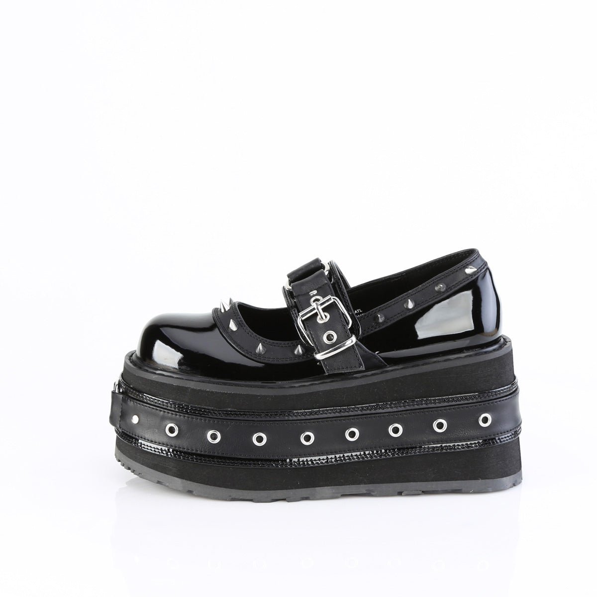 3 1/2" Pf Lace-Up Maryjane Pleaser Demonia DAMNED/20