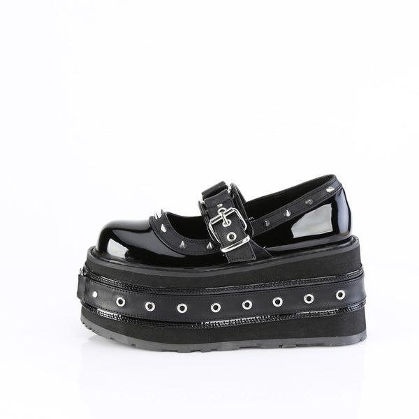 3 1/2" Pf Lace-Up Maryjane Pleaser Demonia DAMNED/20