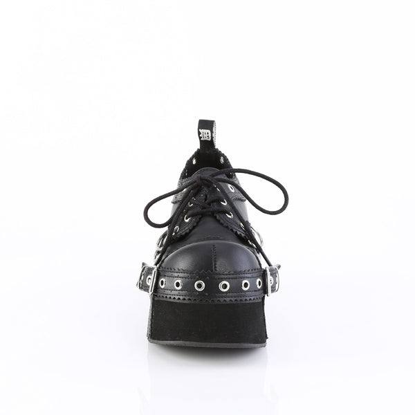 3 1/4" Pf Lace-Up Oxford Shoe Pleaser Demonia DANK/28