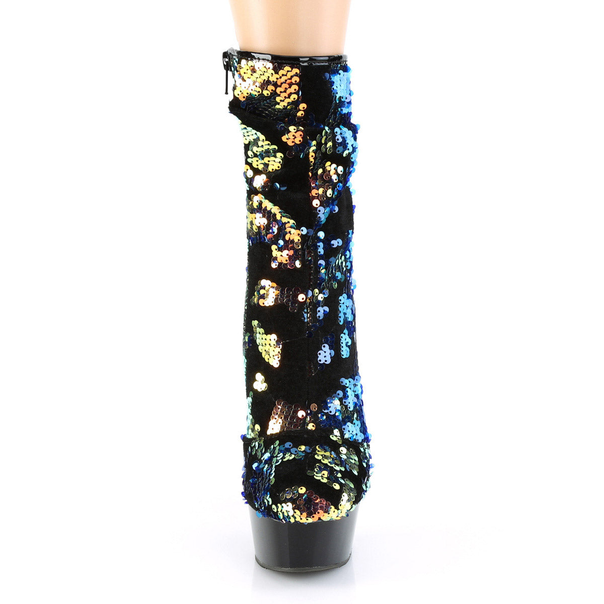 6" Heel, 1 3/4" Pf Slouch Ankle Boot, Side Zip Secondary image