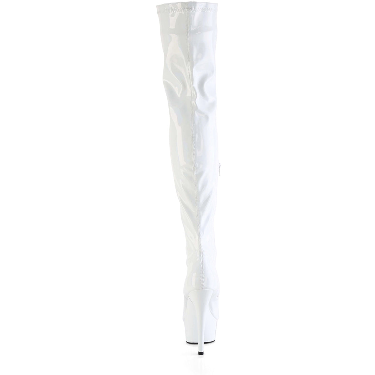 6" Heel, 1 3/4" Pf Stretch Thigh Boot,  12" Side Zip Pleaser Pleaser DELIGHT/3000HWR