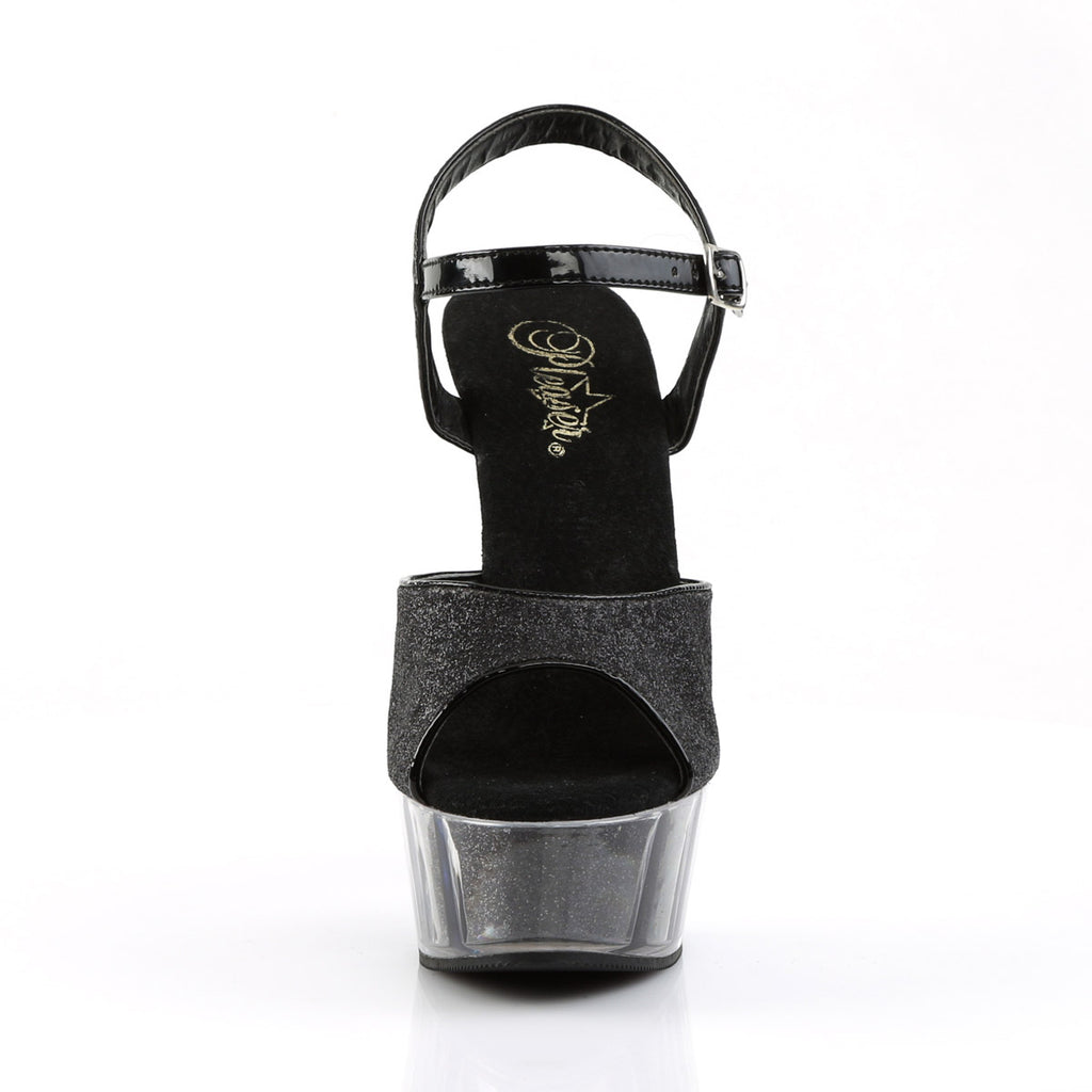 Glitter Platform Stiletto Ankle Strap Sandals High Heels Shoes Pleaser Pleaser DELIGHT/609/5G