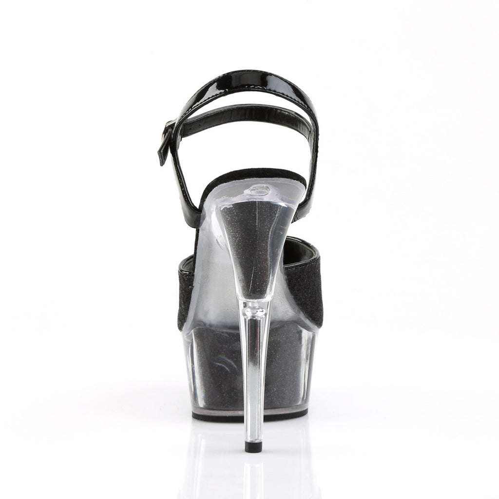 Glitter Platform Stiletto Ankle Strap Sandals High Heels Shoes Pleaser Pleaser DELIGHT/609/5G
