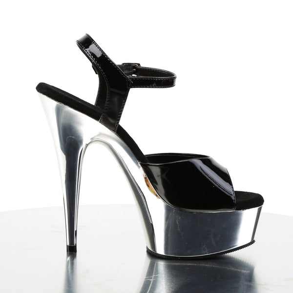 Sexy Peep Toe Platform Stiletto Sandals Ankle Strap High Heels Shoes Pleaser Pleaser DELIGHT/609