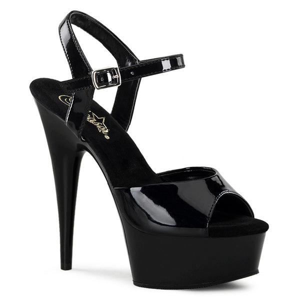 Sexy Peep Toe Platform Stiletto Sandals Ankle Strap High Heels Shoes Pleaser Pleaser DELIGHT/609