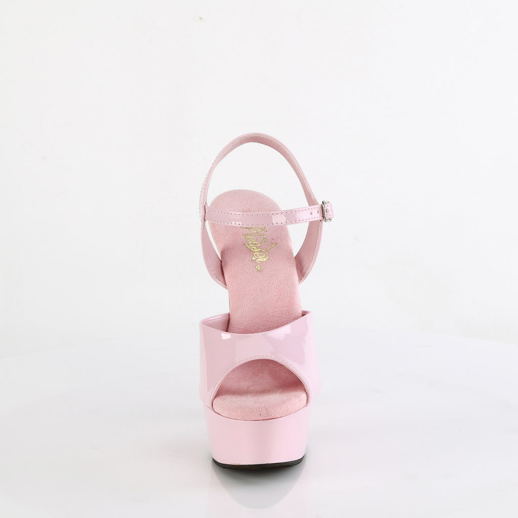 6" Heel, 1 3/4" Pf Ankle Strap Sandal Pleaser Pleaser DELIGHT/609