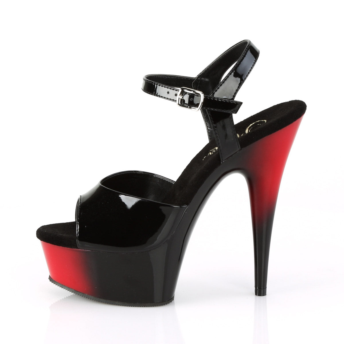 Pleaser 6 Inch Heel Platform Ankle Strap Women's Sandals Secondary image