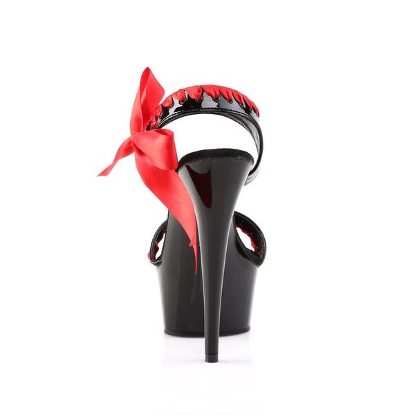 Sexy Satin Lace Strapped Platform Stiletto Sandals High Heels Shoes Pleaser Pleaser DELIGHT/615